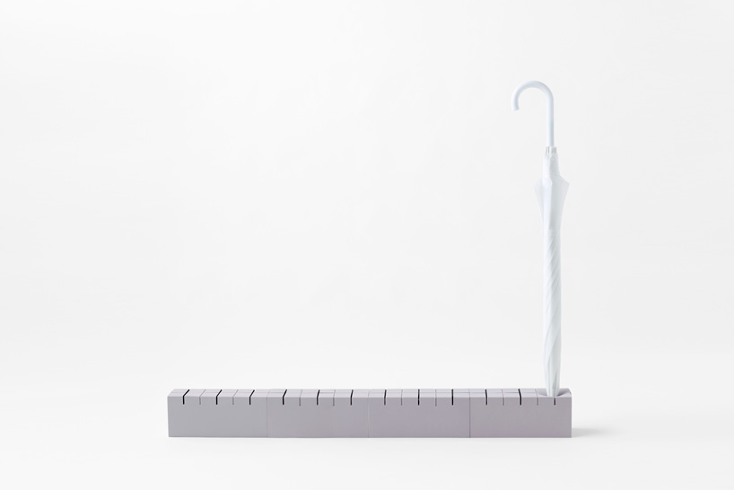 nendo by n meji umbrella stand designboom