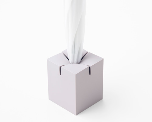nendo designs unconventional mobile cushion + meji umbrella stand for by | n