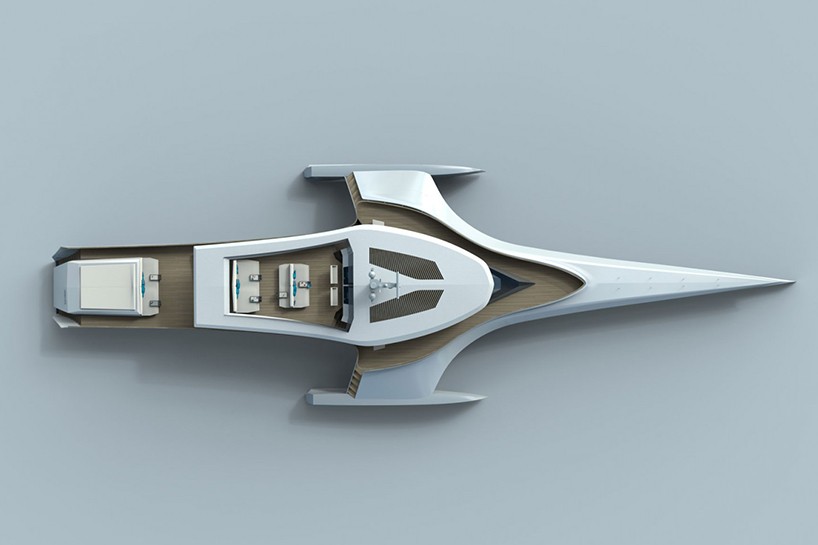 origin 575 + xplore 70 remodel explorer yacht design with trimaran layouts