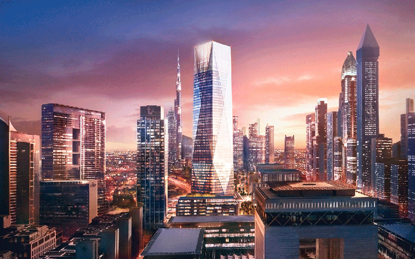 norman foster and partners ICD brookfield place dubai tower designboom