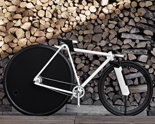 bicycle prototype by paolo de giusti experiments with wheel-ratio ergonomics