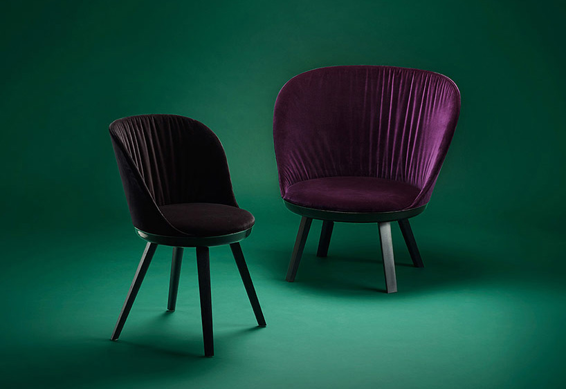 patrick frey debuts romy chairs for freifrau at imm cologne 2016