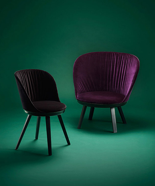 patrick frey debuts romy chairs for freifrau at imm cologne 2016