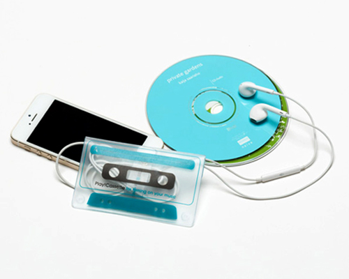 re,play brings old friend back with play!cassette earphone holder