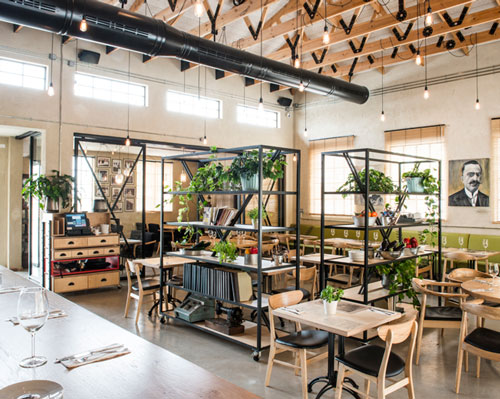 ron shenkin studio transforms abandoned building into light-filled café in israel