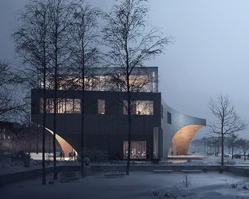 snøhetta unveils library design for philadelphia's temple university