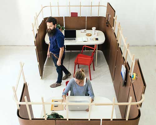 the andes house creates wrapping spaces with composite wooden boards