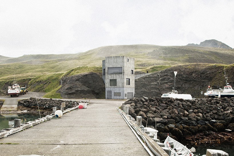 tripoli harbor and tourist facilities borgarfjordur eystra iceland designboom