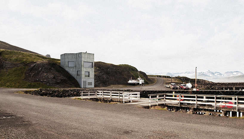 tripoli harbor and tourist facilities borgarfjordur eystra iceland designboom