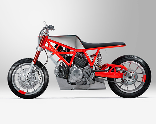 untitled motorcycles strips down ducati scrambler to illustrate bare essence