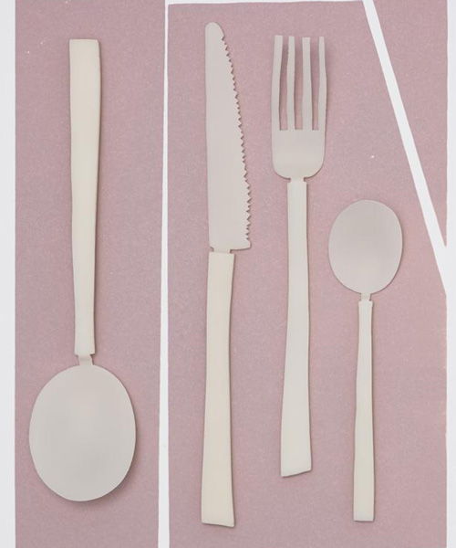 maarten baas + koichi futatsumata interpret distinctive cutlery for valerie_objects