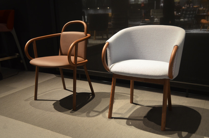 patricia urquiola presents zantilam/zant armchair for very wood at imm cologne