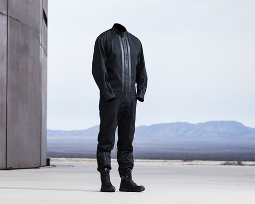 Y-3 prototypes flight suit for virgin galactic's commercial space trips