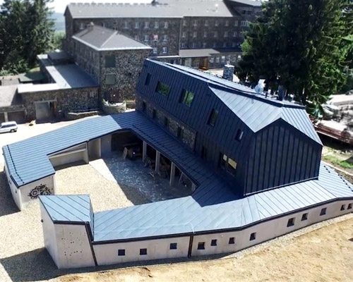 nartarchitects renovates mountain hut in galytateto, hungary