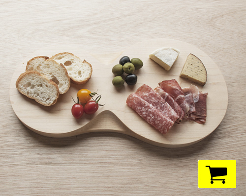 new on the designboom shop: solid maple cutting boards by 24d studio