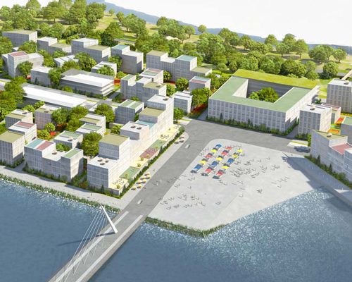 MVRDV develops la grand mosaïque masterplan for caen, normandy