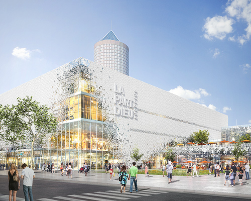MVRDV to transform lyon's part-dieu shopping center with fragmented façades