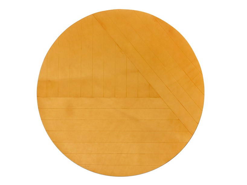 Midwest leather rugs designboom