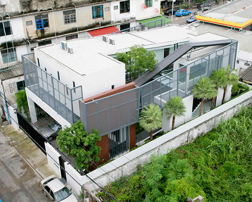 archimontage creates chokchai 4, an oasis from the bustle of bangkok