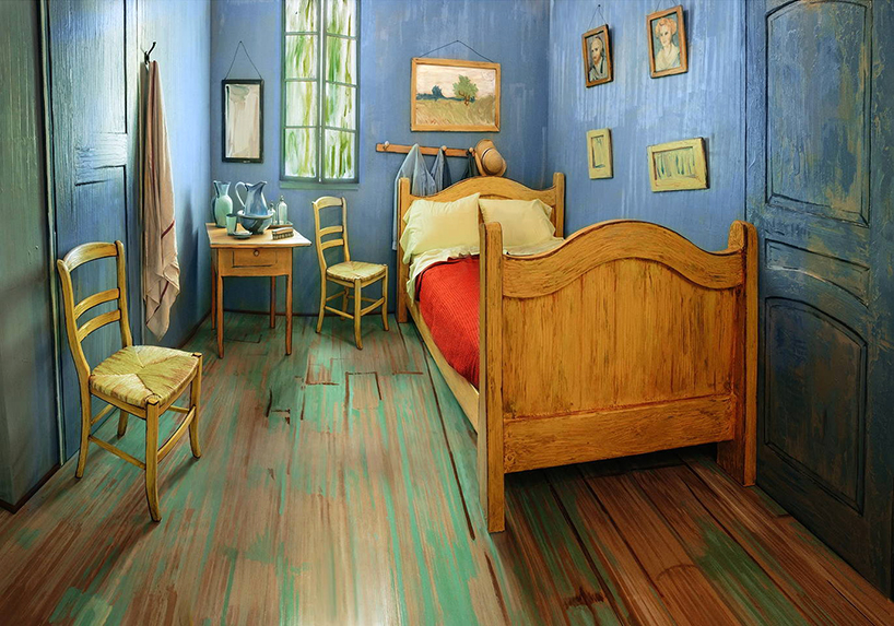 spend the night in van gogh's bedroom, available on airbnb