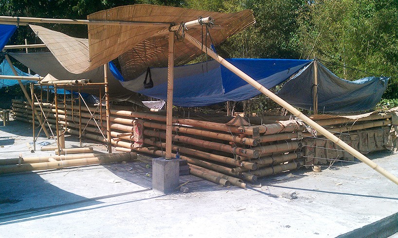 asali bali engineered bamboo structure designboom