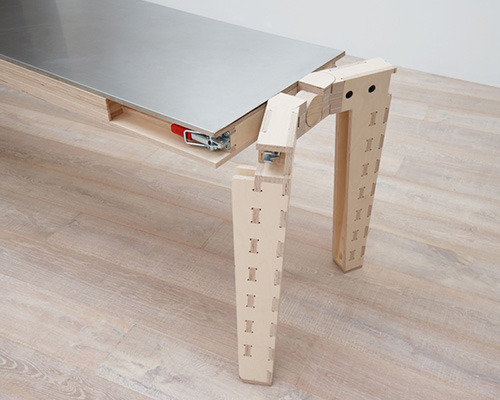 atelier JMCA designs rotating work & turn multi-purpose table