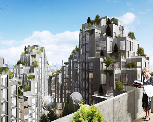 BIG plans vast redevelopment scheme with staggered roofline in toronto