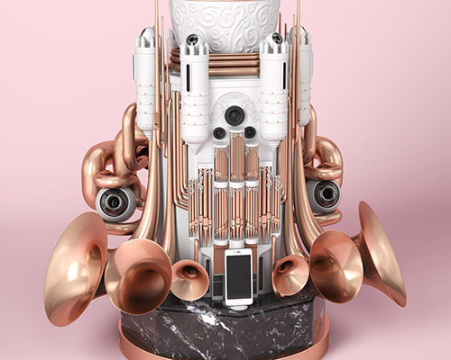 benoit challand + simon duhamel envision a surreal set of imagined musical instruments