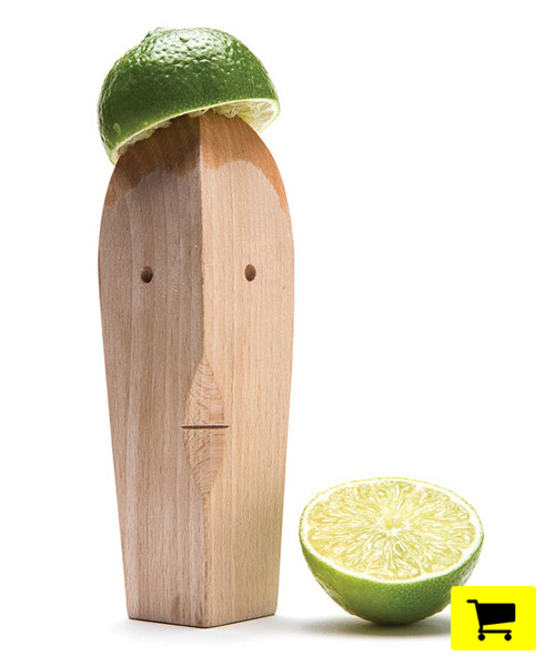 yaakov kaufman designs bruce, a juice squeezer for monkey business