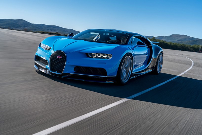 bugatti chiron is world’s fastest car with a maximum speed limited to 420 km/hour