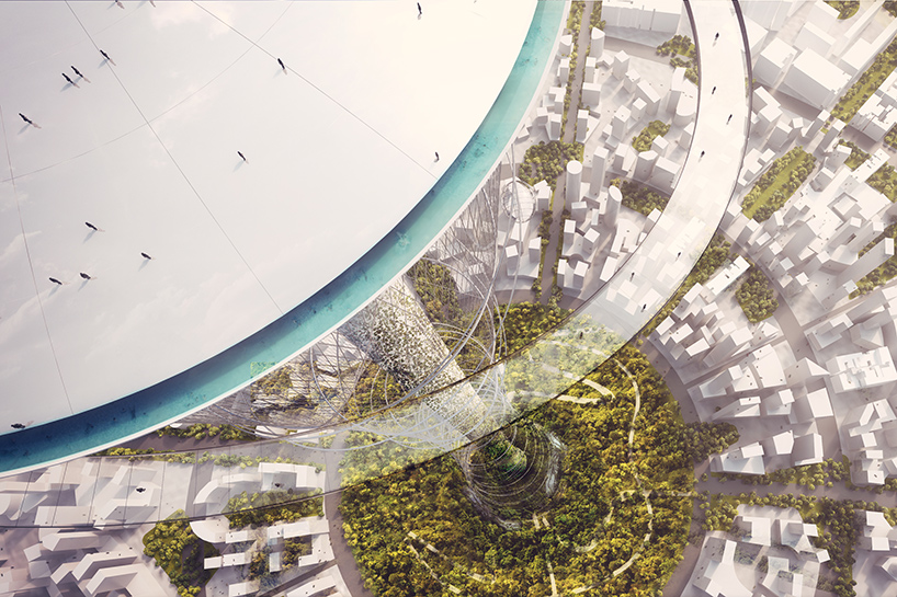 carlo ratti unveils plans for mile-high vertical park and observation deck