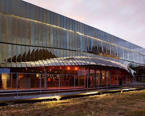 chartier-corbasson converts old swimming pool into modern concert hall