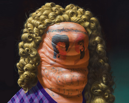 christian rex van minnen's paintings are brutal, beautiful and bizarre
