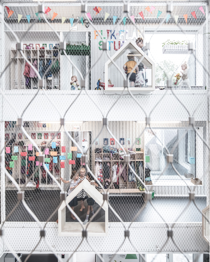 frederiksvej kindergarten by cobe architects designboom