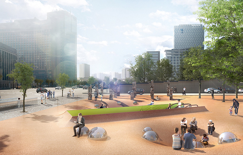 sejong-daero cultural park daniel valle architects 