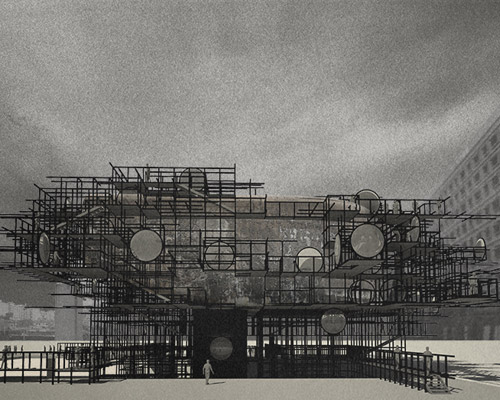 anthony saroufim proposes to transform beirut's egg into a camera obscura