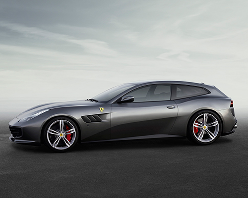 ferrari integrates rear-wheel steering with four wheel drive system in the GTC4Lusso