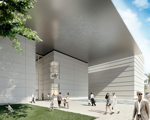 foster + partners' norton museum of art extension in florida breaks ground