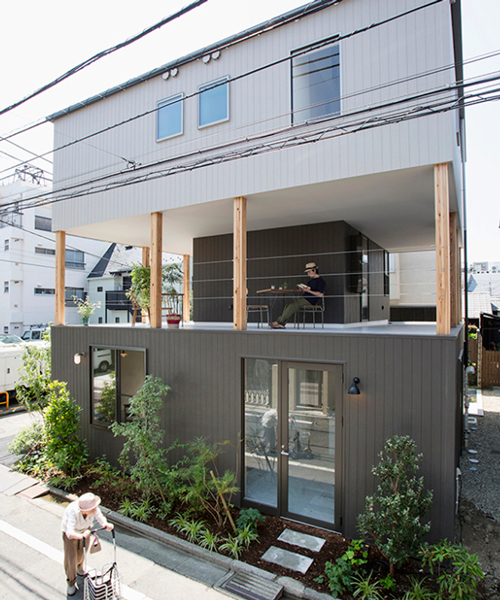 Furuya Design Lifts Upper Level Of Japanese House To Form