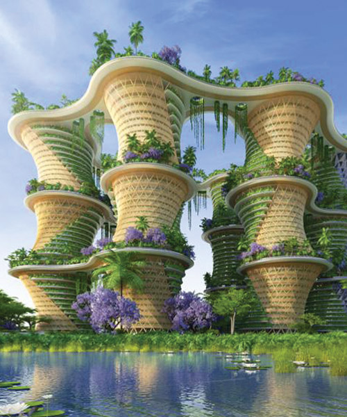 vincent callebaut's hyperions is a sustainable ecosystem that resists climate change