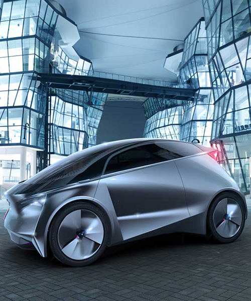 icona designs electric compact neo concept for overcrowded city streets