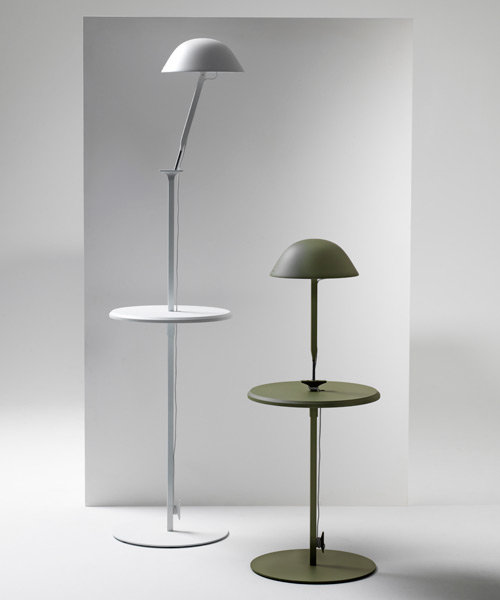 inga sempé brightens up wästberg's lighting collection with lampyre + w103f floorlamp