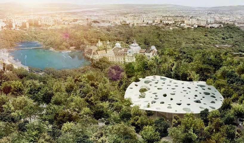 museum of ethnography liget budapest shortlist bjarke ingels group MVRDV OMA zaha hadid designboom