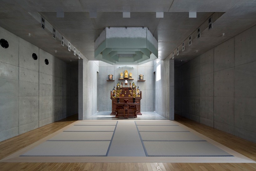 mamiya shinichi introduces contemporary aesthetics within japanese temple