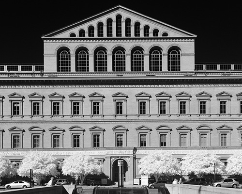 mark alan andre uses infrared to radically alter familiar DC sights