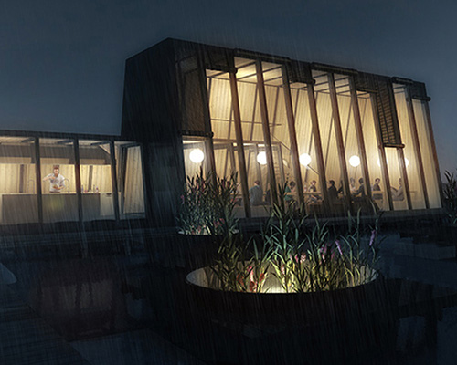 judith angel & martial marquet design balise temporary homeless community