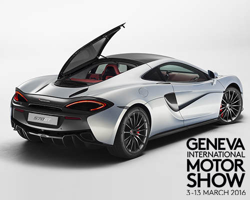 mclaren announces practical 570GT supercar for 2016 geneva motor show