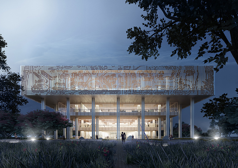 mecanoo chosen to complete tainan public library in taiwan