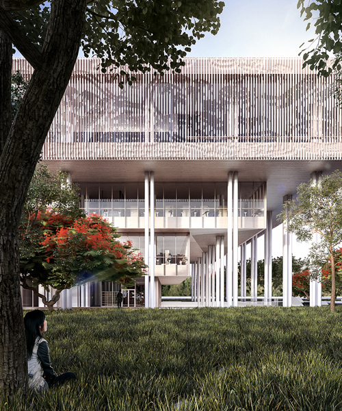 mecanoo chosen to complete tainan public library in taiwan