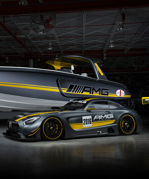 mercedes-AMG + cigarette racing partnership conquers speeds on land and water